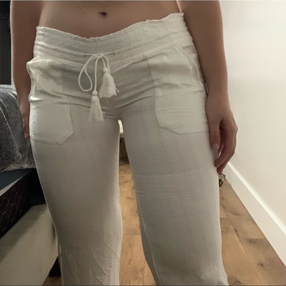 White pants